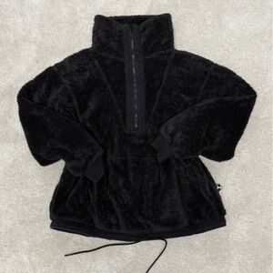 JoyLab Black Fleece Utility Jacket